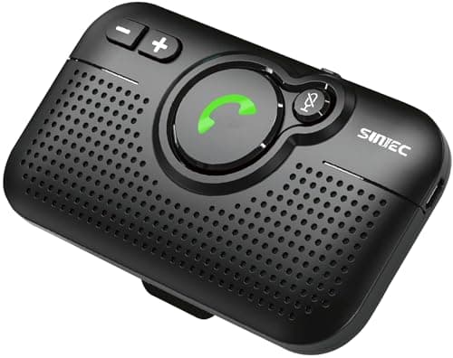 Bluetooth Car Speaker for Cell Phone,3W Handsfree Car Speakers Kit,Wireless - Image 1