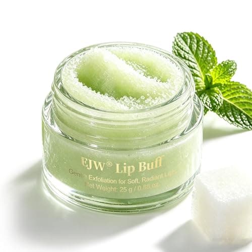 Cooling Mint Lip Scrub – Deep Exfoliating Sugar Polish with Aloe, Jojoba Oil & Vitamin E – Smooths Rough Lips & Revives Dull Texture, Lightweight Finish – Vegan & Cruelty-Free - Image 1