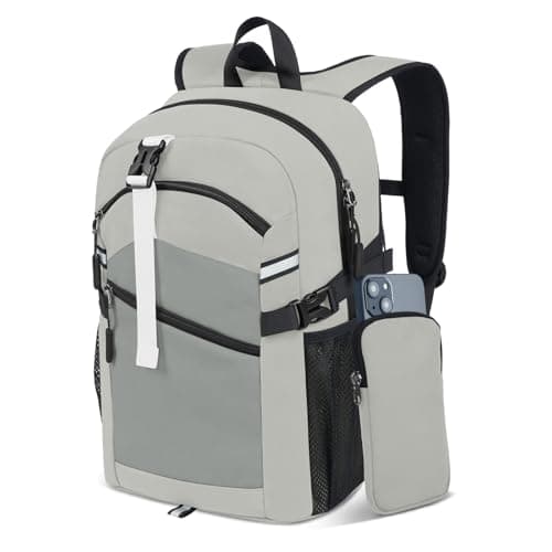 ODSSTAIPS Small Hiking Backpack,20L Lightweight Travel Daypack,Ideal for Hiking,Traveling and Outdoor Adventure,Grey - Image 1