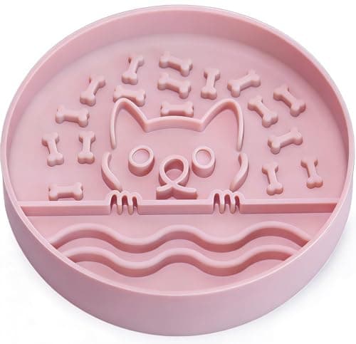 Zonopy Slow Feeder Dog Bowl with Non-Slip Base, Silicone Puzzle Dog Food Bowl with Unique Design, Slow Feeding Bowl for All Types of Dogs Cats, Interactive Slow Eating, Anti-Choking - Image 1