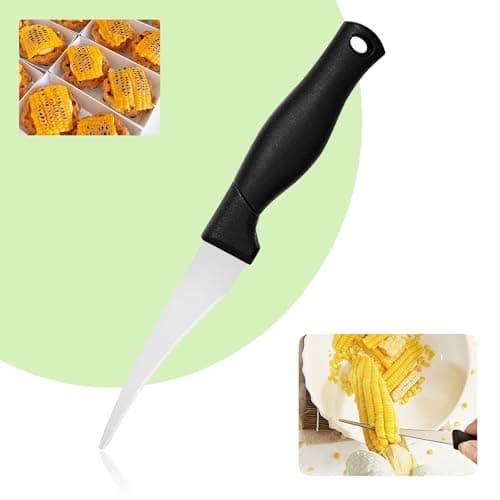 Corn Peeler,Corn Stripper Tool,Corn knife for corn removal,Corn Cutter,Corn Peeling Knife,Corn Scraper,Quick Corn Grain removal, Kitchen Multifunctional Knife(1Pcs) - Image 1