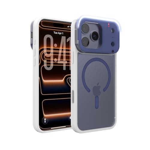 tesha Selfie Light Case for iPhone 17 Pro Max, MagSafe, Camera Detector