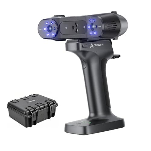 Creality 3D Scanner Raptor Pro and Scan Bridge Wireless Scanning, 3D Scanner for 3D Printing, High Precision 0.02mm, 60FPS Scanning Speed, 22+7 Blue Laser Lines - Image 1