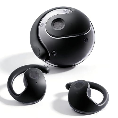 Yeforu Over Open Ear Earbuds Wireless Bluetooth Open Ear Headphones Air Conduction Earbuds that Don't Go in Your Ear with Awareness of Surroundings with Over-Ear Hooks - Image 1