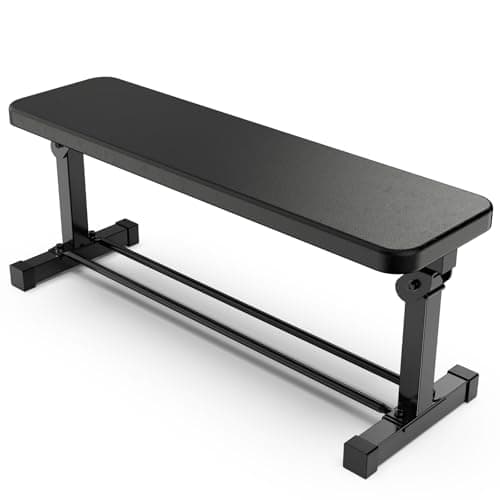 SincMill Extended Flat Weight Bench, Extra Long Workout Bench for Weightlifting and Strength Training, 1000lbs Capacity, Home Gym Equipment - Image 1