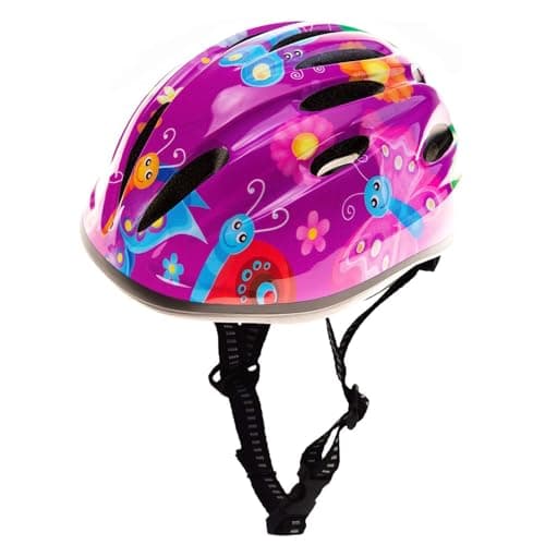Girl Helmet for Bike,Kids Bike Pink Helmet for Girls Approximately Ages 3-10 Years Adjuastable and Multi-Sport, from Toddler to Kids CPSC Certicated - Image 1