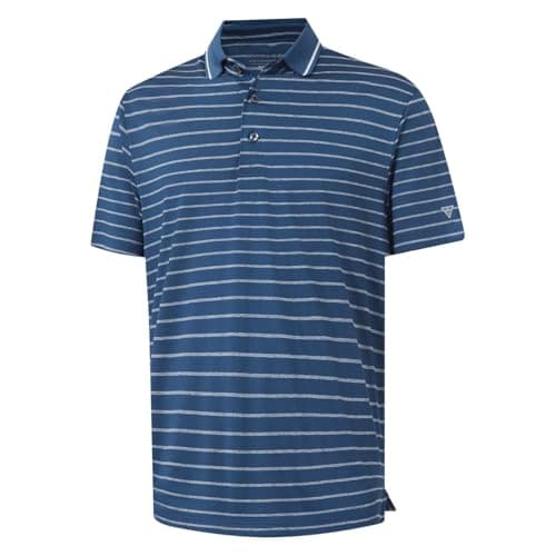 M MAELREG Golf Shirts for Men Performance Stretch Business Casual Mens Polo Shirts Short Sleeve Quick Dry Fit