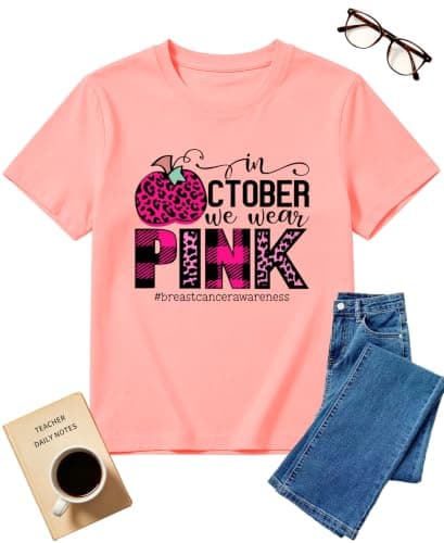 Verlianox Breast Cancer Awareness Shirt Breast Cancer Gifts Woman Breast Cancer Shirt Cancer Tee for Women - Image 1