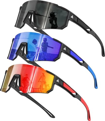 KALIYADI Polarized Youth Baseball-Sunglasses Kids-Sunglasses: Boys Girls Sports Cycling Running Age 6-14 UV400 Protection - Image 1