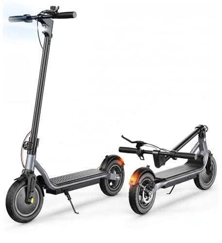 Electric Scooter Adults, 10" Pneumatic Tires, 500W Powerful Motor, 22 MPH Speed, 23 Miles Long Range, Dual Brake, APP Control, Foldable Commuting Scooter for Adult and Teens - Image 1