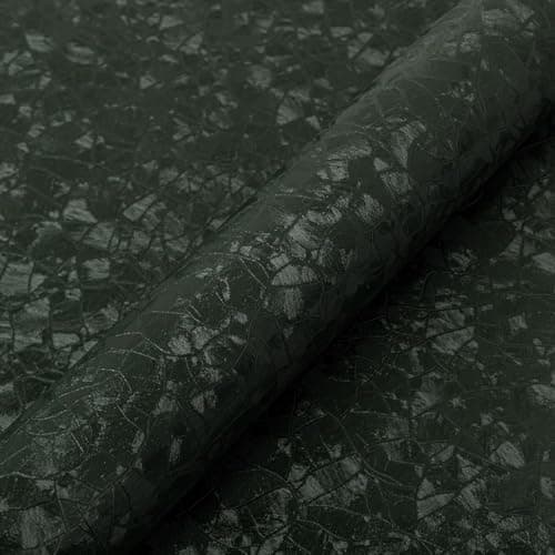Abyssaly Dark Green Peel and Stick Wallpaper - 15.7" x 787.4" Modern Textured Embossed Wall Paper - Removable Self Adhesive Waterproof Contact Paper for Bathroom Bedroom Countertops Cabinet Home Decor - Image 1