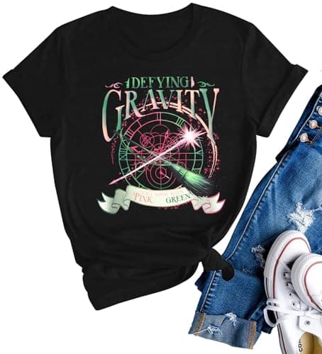 Women Musical Movie Shirt Musical Girls Shirts Birthday Gifts Fan Tee Casual Short Sleeve Tops Deep Black - Image 1