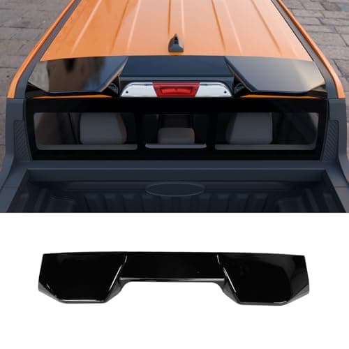 Maxzina Truck Cab Spoiler Compatible with 2022-2025 Ford Maverick Pickup Cab Rear Roof Spoiler Wing Lip ABS Plastic for 2024 Maverick Accessories (Glossy Black) - Image 1