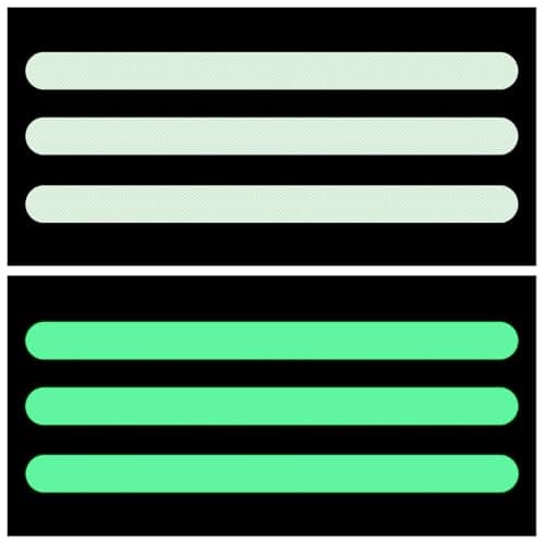 Glow in The Dark Anti Slip Strips – Soft-Texture Safety Tape for Stairs & Floors, Pre-Cut Narrow Strips with Adhesive Backing, Waterproof (0.78" W × 6.5" L) × 36 PCS - Image 1