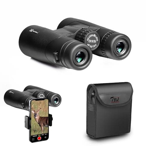 TRV High Power 10x42 Binoculars for Adults with Bak7 Prism & BMC Coating - Binoculars for Birdwatching, Hiking, Concerts - Image 1