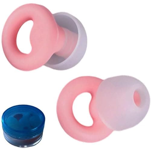 Sleeping Ear Plugs, 50 db Noise Reduction, Comfortable Sleep Earplugs for Small & Large Ear Canals, Air Pressure & Sound Sensitivity Relief, Anti-Snoring & Private Rest, Noisy Room, Travel, Daily Use - Image 1