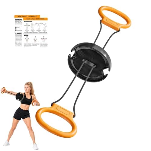 Arm Trainer for Home Workout, Chest and Arm Trainer for Upper Body Strength, Forearm Trainer for Grip and Arm Strength, Portable Fitness Equipment for Arms, Chest, Shoulders and Back(Black) - Image 1