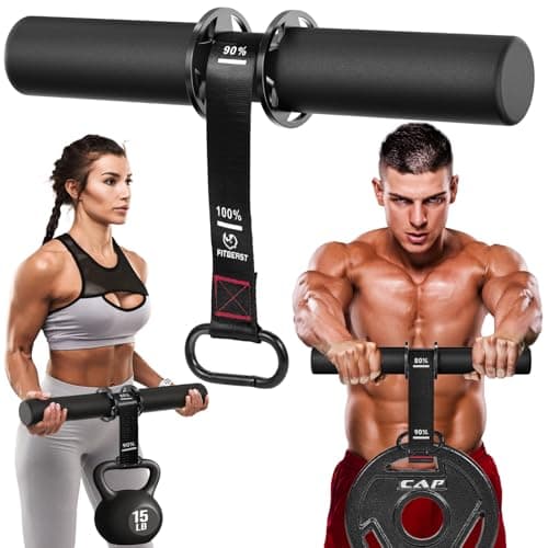 FitBeast Forearm Strengthener & Wrist Roller - Forearm Strength Trainer with Thickened Anti-Slip Grip Handles&Adjustable Strap, Perfect for Forearm Exercising, Boosting Grip Strength, Muscle Building - Image 1