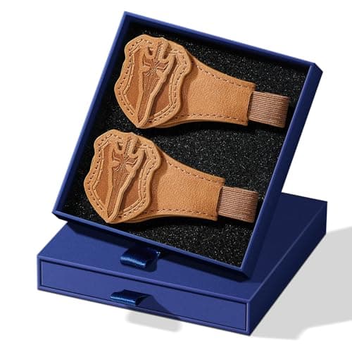2 Pcs Leather Magnetic Bookmarks for Men,Vintage Sword and Dragon Pattern, PU Leather Bookmark, Gift Box Included - Image 1
