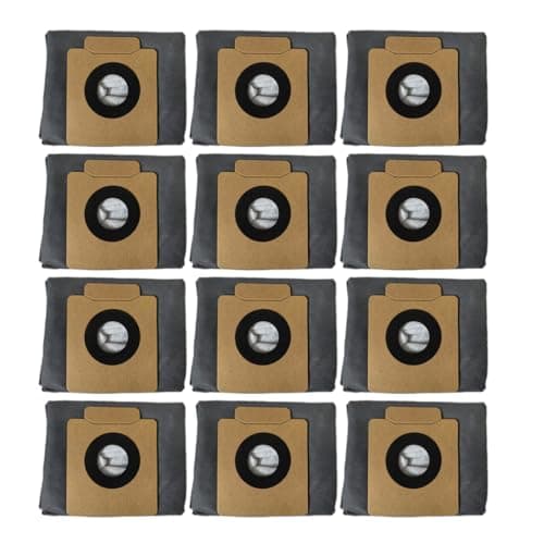 12 Pack Replacement Dust Bags compatible with Eufy X10 Pro and X8 Pro Robot Vacuum Bags for Eufy 2.6L Large Capacity Dust Bag for Home Office - Image 1