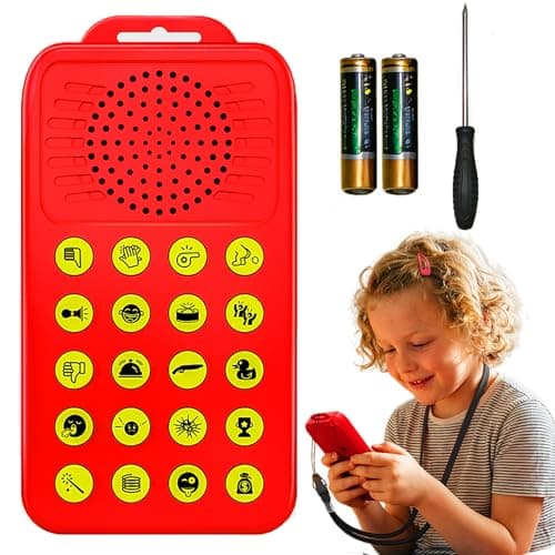 Sound Effects Machine 20 Hilarious Sounds Fart Machine Easter Basket Stuffers Noise Maker Prank for 3 4 5 6 7 8 9 10 11 12 13 Year Old Kids Gifts for Boys Girls (Include 2 AAA Battery) - Image 1