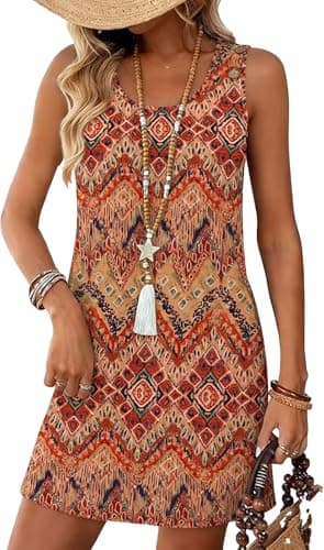 WEESO Summer Vacation Dresses for Women Plus Size Tropical 2025 Maternity Sundresses with Pockets Floral Yellow 2XL - Image 1