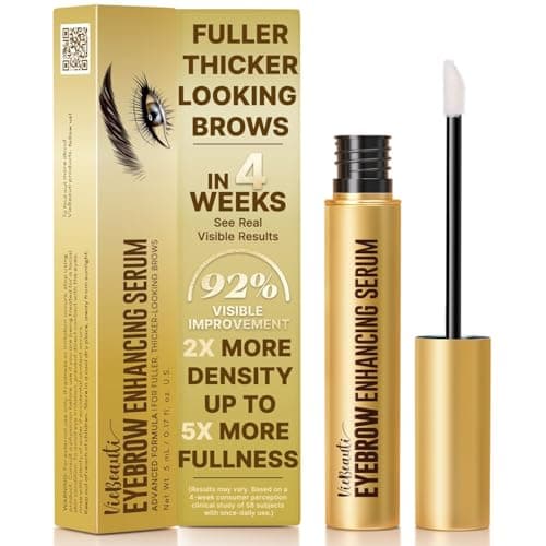 VieBeauti Eyebrow Growth Serum 5mL – Brow Serum for Fuller & Thicker Looking Brows, Advanced Nourishing Formula, Vegan & Cruelty-Free, Gentle for Sensitive Skin - Image 1