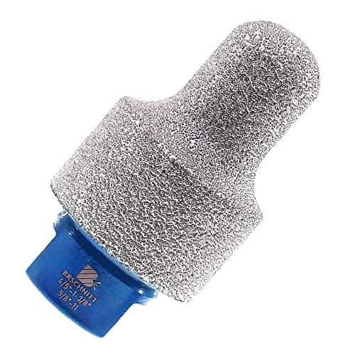Diamond Finger Milling Bits,BRSCHNITT 20mm-35mm Dry Core Drill Bit with 5/8-11 Thread for Enlarging Shaping Existing Holes of Porcelain Tile Ceramic Marble Granite Countertop - Image 1