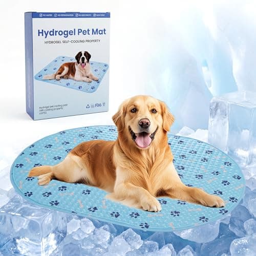 Cooling Mat for Dogs, Gel Dog Cooling Mat Pet Pad for Cats, Crates & Beds - Image 1