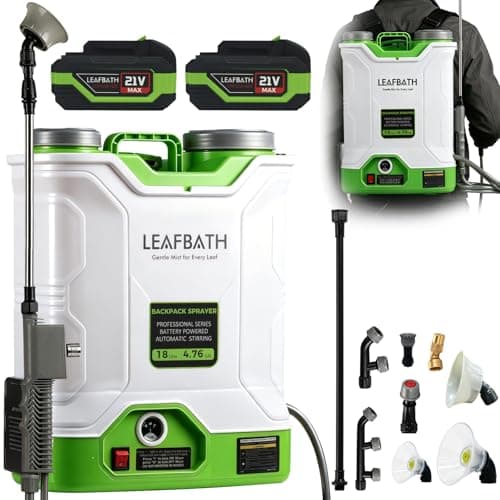 4.76 Gallon Battery Powered Backpack Sprayer