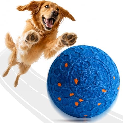 Fsitego Interactive Dog Ball Toys, Automatic Moving Bouncing, Rotating Smart Dog Toy for Small, Medium, Large to Keep Them Busy, Durable E-TPU Material & IP65 Waterproof, 5H Continuous Use(Blue) - Image 1
