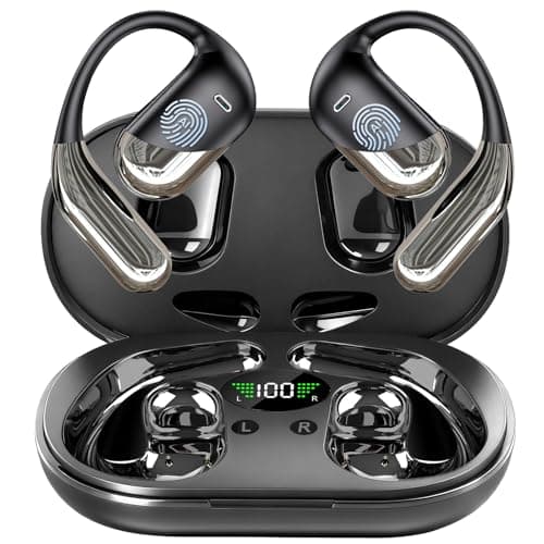 AI Open Ear Headphones Translation Earbuds, Real-Time 2-Way Language Translator Device, 3-in-1 Bluetooth Translating Headphones for Travel/Music/Calls/Exercise, Audifonos Traductores Inglés Español - Image 1