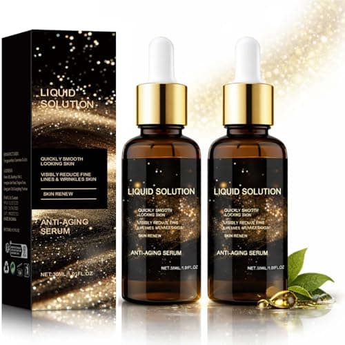 Olavita Liquid Solution Anti Aging Serum,Olavita Serum for Women, Helps Moisturize,Firm and Smooth Skin, Daily Skincare for All Skin Types-black - Image 1