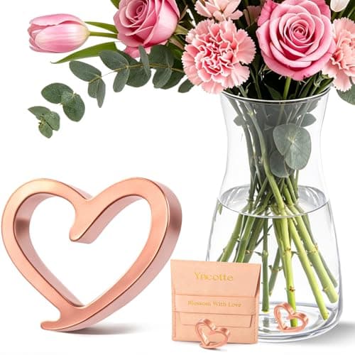 Fresh Cut Flower Food Alternative - Eco Friendly Copper Charm for Floral Arrangements, Keeps Water Clean and Clear, Reusable Vase Accessory for Fresh Cut Flower & Indoor Plant, Gift for Women (1 Pack) - Image 1