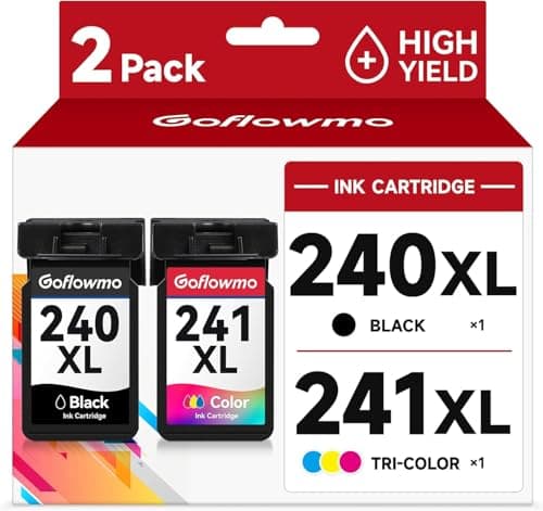 PG-240XL CL-241XL Ink Cartridge Compatible for Canon 240XL 241XL combo pack