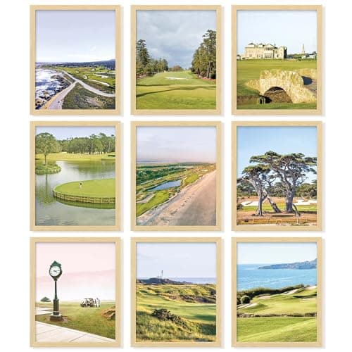 97 Decor Masters Golf Wall Art - Golf Posters, Sawgrass Golfs Art Pictures, Augusta National Golfs Course Prints for Home Bedroom Decoration (8x10 UNFRAMED)
