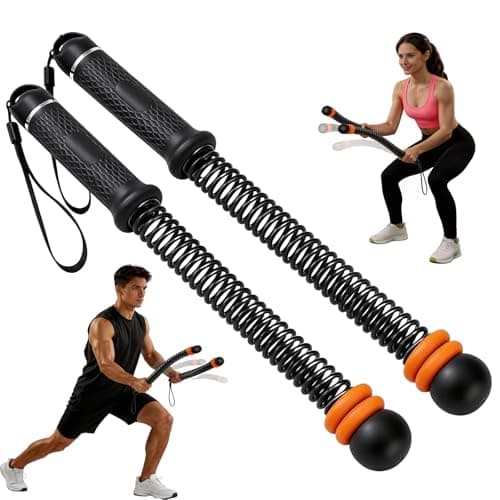 Ropeless Battle Ropes - Load-Adjustable, Slip-Resistant Design, Portable & Easy to Store | Battle Ropes for Home Gym,| Ideal for Fitness Enthusiasts, Beginners & Busy Professionals (Black) - Image 1