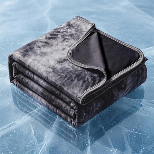 Topcee Cooling Blanket for Night Sweats Decorative Tie Dye, Absorbs Heat to Keep Cool on Warm Nights, Q-Max 0.5 Cooling Blankets for Hot Sleepers, Ultra-Cool Lightweight Sofa Throw Blanket (50"x70") - Image 1