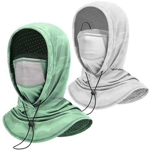 YANIKY Summer Cooling Balaclava with Breathable Holes, Sun UV Protection Face Mask for Running, Cycling, Fishing, Men & Women - Image 1