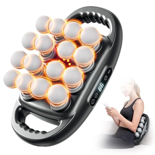 EDISTEC 16-Head Percussion Massage Gun – 9 Modes 99 Speeds, Quiet Deep Tissue Massager with 3600mAh Battery, 15-Min Auto Shut-Off, Muscle Recovery & Comfort Relief - Image 1