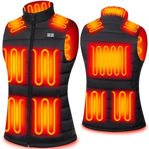 yeyeeyyee Heated Vest Women with Battery Pack Included (No Charger), Quilted Insulated Heated Vest, Gift Box & Bag Included Size M - Image 1