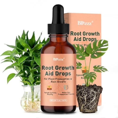 Root Drops Liquid Rooting Hormone for Cuttings | Fast Propagation Drops, Stronger Roots, Less Shock | Works in Water, Soil, Leca, Moss | for All Indoor Houseplants Like Pothos, Monstera (4 oz) (1) - Image 1