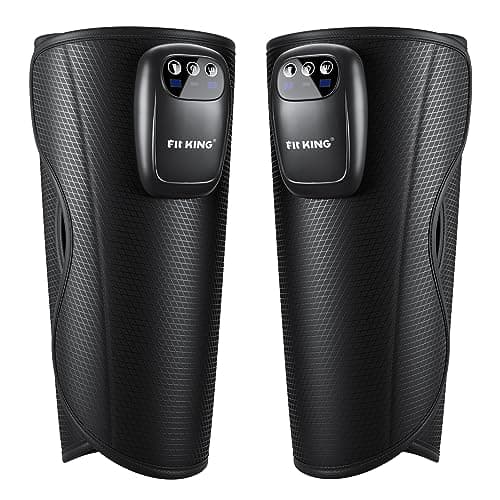 FIT KING Upgraded Cordless Calf Massager for Circulation, Rechargeable Leg Compression Massager for Pain Relief, Relax, Edema & Muscle Recovery, 3 Modes Intensities, Gift for Mom Dad, Athlete - Image 1