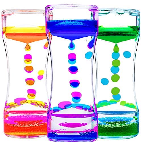 Liquid Motion Bubbler - Fidget Tubes for Stress Relief - Calming Visual Play for School, Home, Office, Holoday Stocking Stuffer - Calming Sensory Toys for Kids with Autism or Special Needs - Image 1