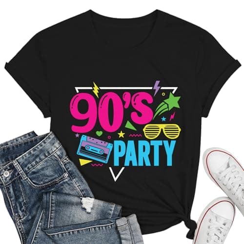 90s Shirt for Women Take Me Back to the 90's T-Shirts 90s Outfit Vintage 1993s Music Party Tee Tops - Image 1