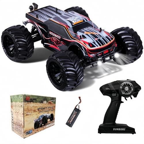 JLBRACINGRC 1/10 Brushless RC Car for Adults,Fast 50+ mph High Speed RTR RC Truck, 4WD Offroad Monster Truck, 2.4GHZ Radio Controlled Electric Remote Control Car, IPX7 Waterproof Racing Vehicle - Image 1