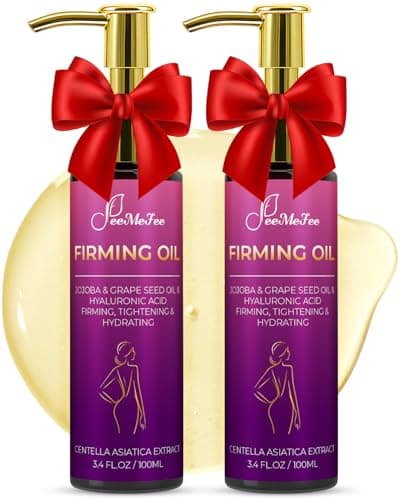 Body Firming Oil, 6.8 FL OZ Body Oil After Shower – With 790,000ppm Tightening Oil(Grape Seed Jojoba Sweet Almond) &10,000ppm Hyaluronic Acid – Fast-Absorbing For Hydrating Full Body, Lavender