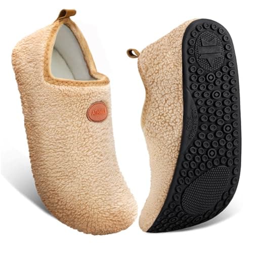 ATHMILE House Slippers for Women Men Lightweight Barefoot Slippers Non-Slip Indoor Outdoor Slipper Socks Cozy Slip-on House Shoes for Home Travel Yoga Camping Hospital Gifts for Women Men - Image 1