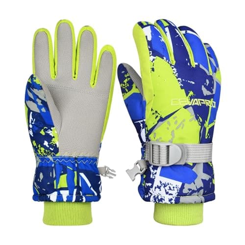 Cevapro Kids Ski Gloves Waterproof Winter Snow Gloves Warm for Boys Girls Cold Weather Outdoor Snowboard - Image 1