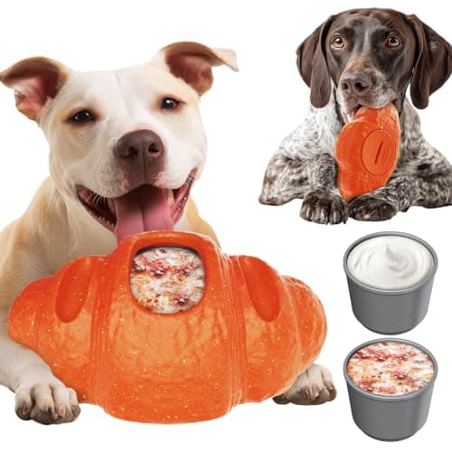 Durable Frozen Dog Chew Toy for Aggressive Chewers,Interactive Treat Dispensing Toy for Crate Training & Anxiety Relief,Food-Grade Nylon, Coffee Wood Fiber, Easy to Clean,For Medium & Large Dogs - Image 1